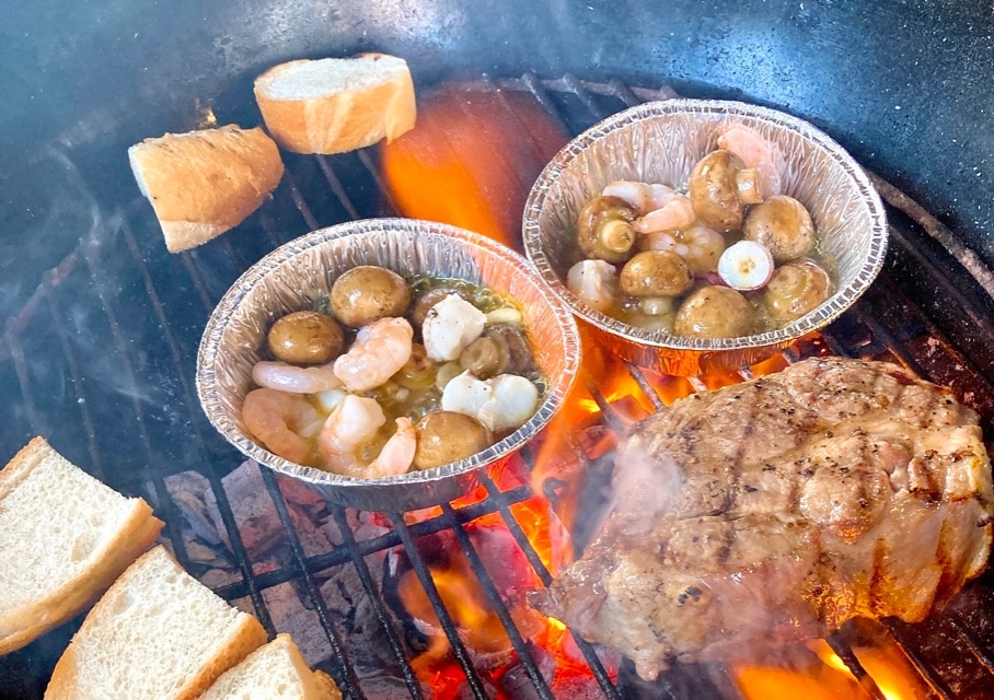 非日常を味わう創作バーベキューコース
