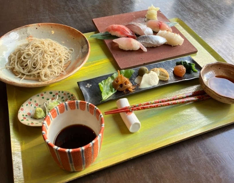 握り寿司と手打ち蕎麦懐石料理