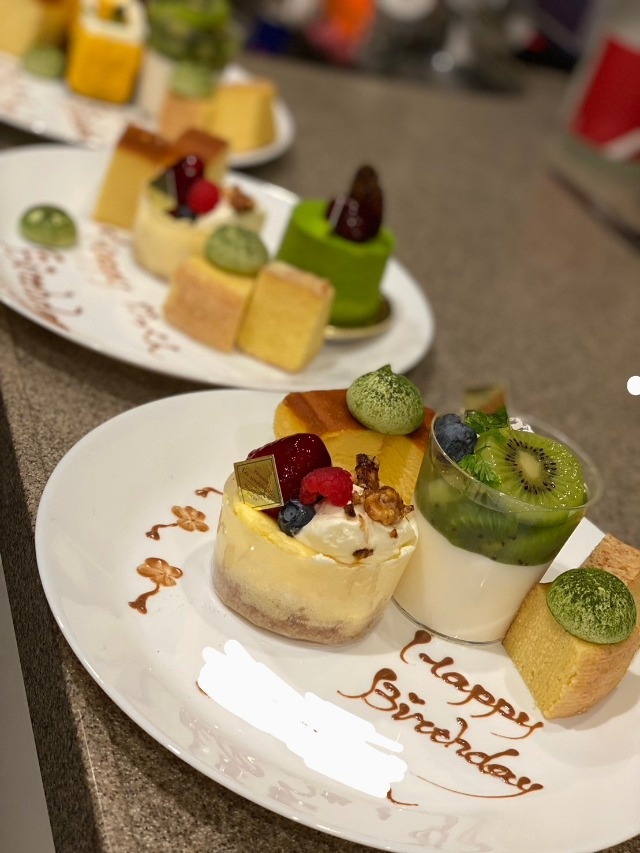 デザート:ケーキプレート