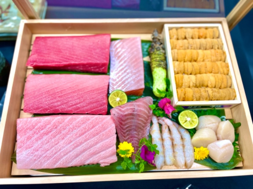 豊洲直送鮮魚と赤酢使用のお寿司ハイグレードコース