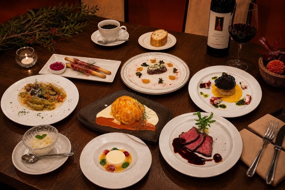 旬食材を使ったイタリアンわがままコース